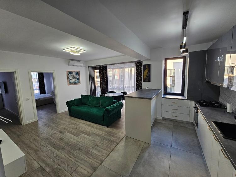 Apartament 3 camere, terasă generoasă, parcare subterană — Via Pipera - 2