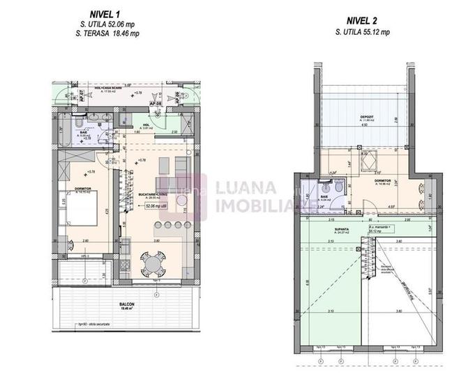 Penthouse 3 camere PREMIUM | mobilat | NOU | cartier exclusivist | video (Ra) - 19