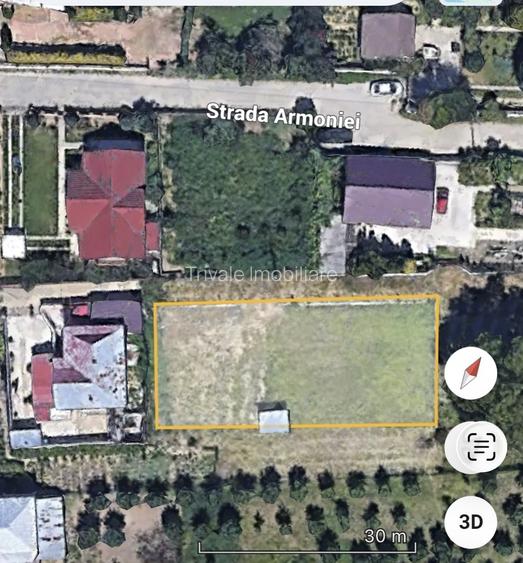 Teren intravilan Stefanesti, utilitati, 36 m deschidere - 3