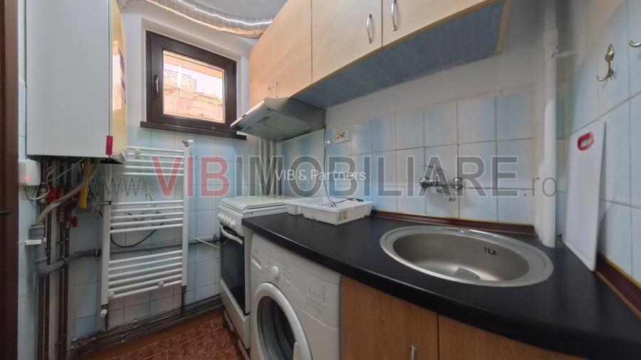 Brancoveanu -Piata Sudului - Garsoniera mobilata - utilata cu centrala proprie - 4