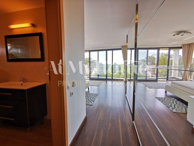 Duplex Spectaculos cu 5 camere, vedere libera Herastrau, mobilat modern, parcare - 18