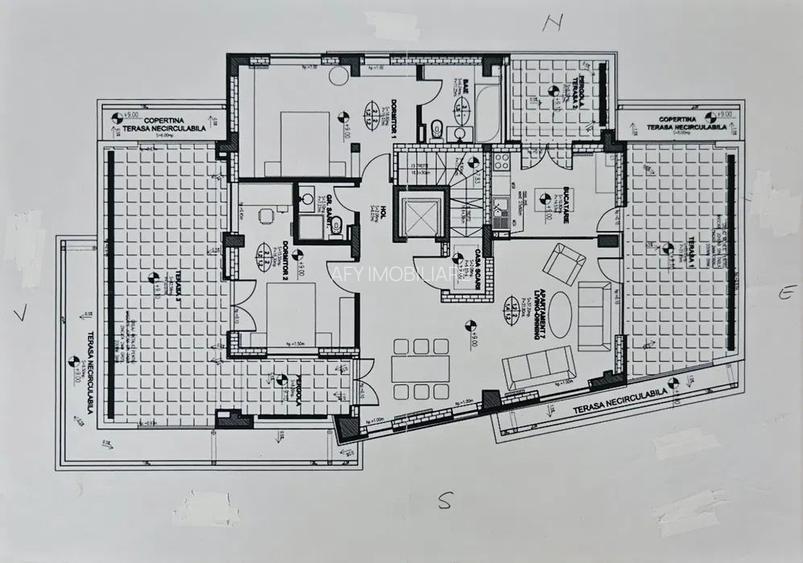 De vanzare Penthouse LUX 155mp, 3 camere, Pipera - 6