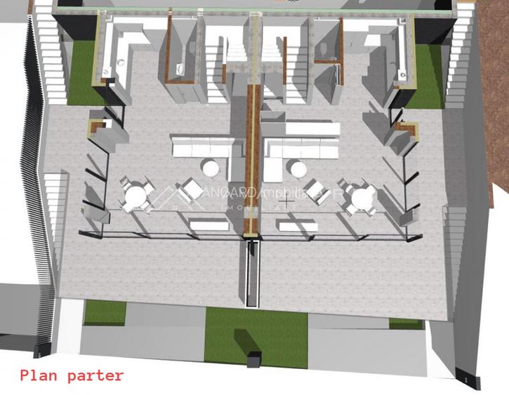 Duplex cu arhitectura aparte | 170 mp | Teren 225 mp | Cartier Europa - 5