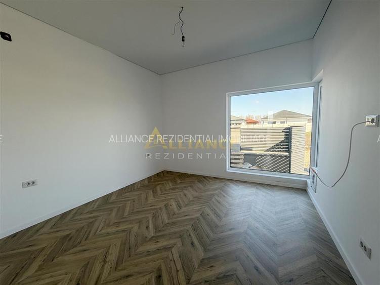 Casa individuală parter - 4 camere - 2 băi + dressing - teren 371mp - 2