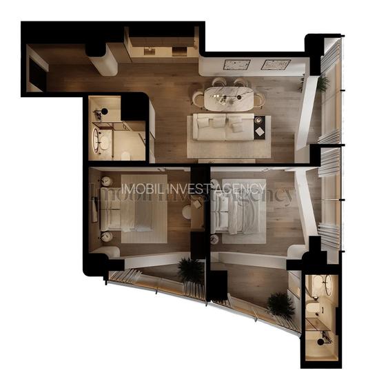 Apartament 3 camere de vanzare Pipera - 2