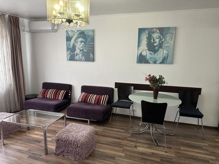 Apartament 2 camere Calea Victoriei, langa Ateneu, mobilat modern, bloc solid