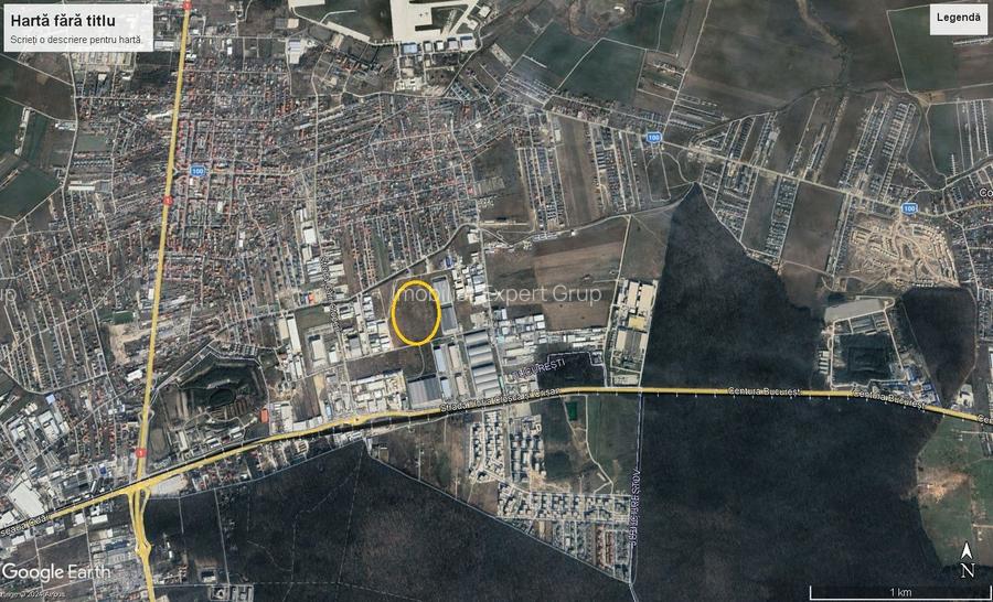 Teren Otopeni soseaua de centura OMV Petrom - 2