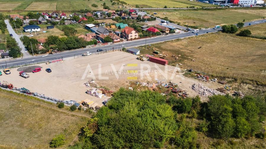 Teren intravilan 7160mp - front 90mp la DN1C - Rascruci - Bontida - 4