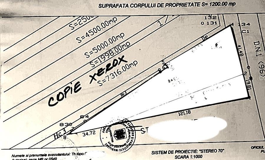 Snagov, CIolpani, Deschidere 61m DN1, Teren Intravilan 4906mp - 5