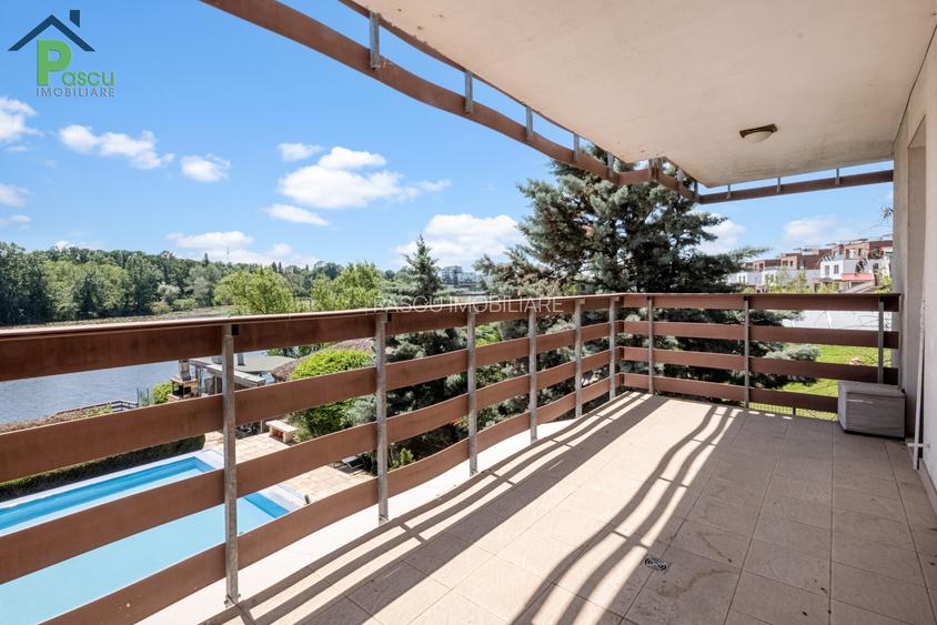 3 camere Snagov, malul lacului, 100 mpu, etaj 1, premium, piscina proprie - 6