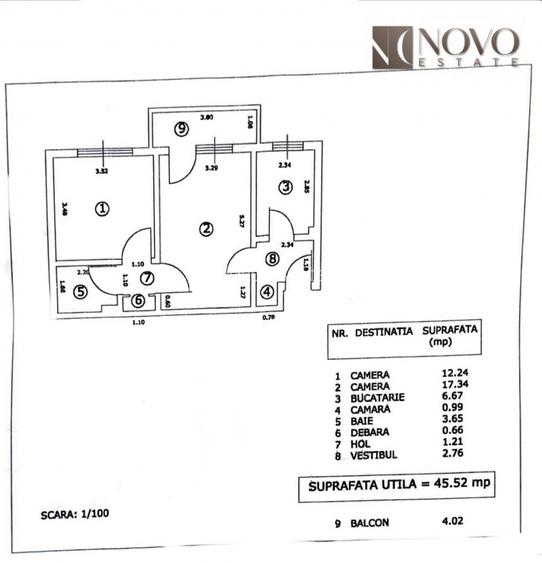 Aprtament 2 Camere | Metrou Titan | Ideal investitie - 1