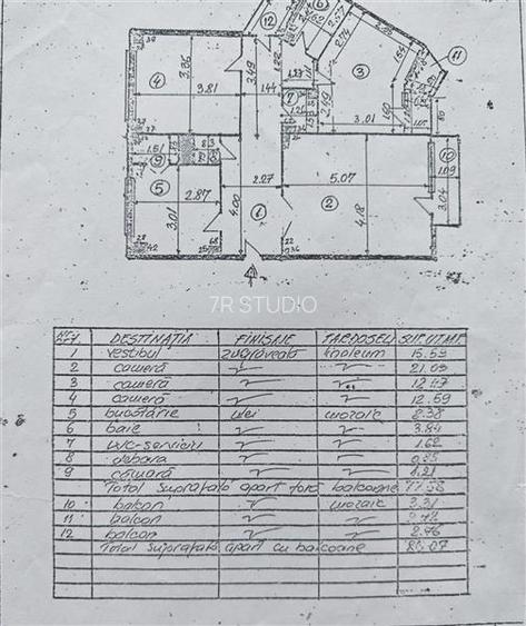 Vanzare apartament 3 camere Herestrau-Baneasa - 2