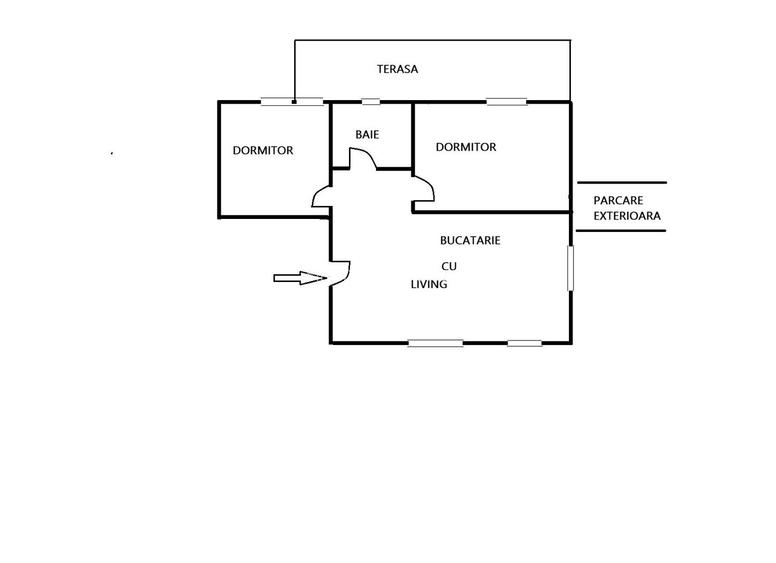 Apartament 3 camere, parcare, strada privata imobil tip vila,Buna Ziua - 22