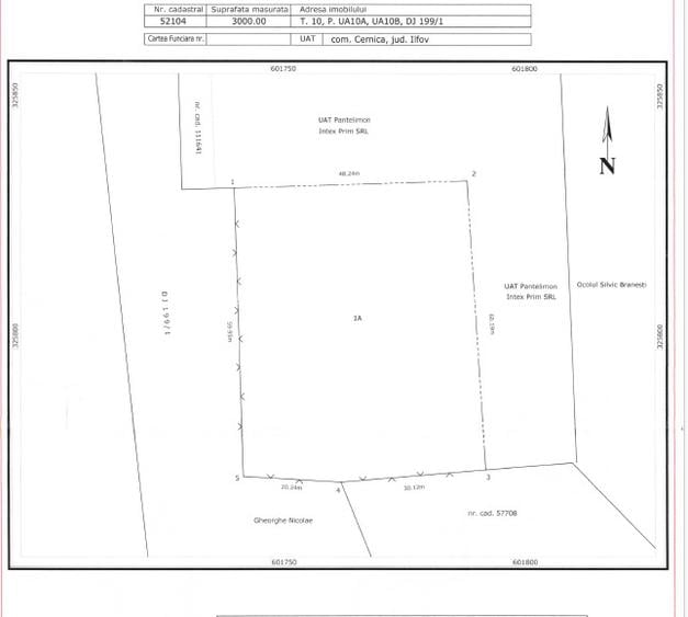 Teren 3.000 mp intravilan + 7.000 mp padure – Cernica, DJ301,A0 - 3