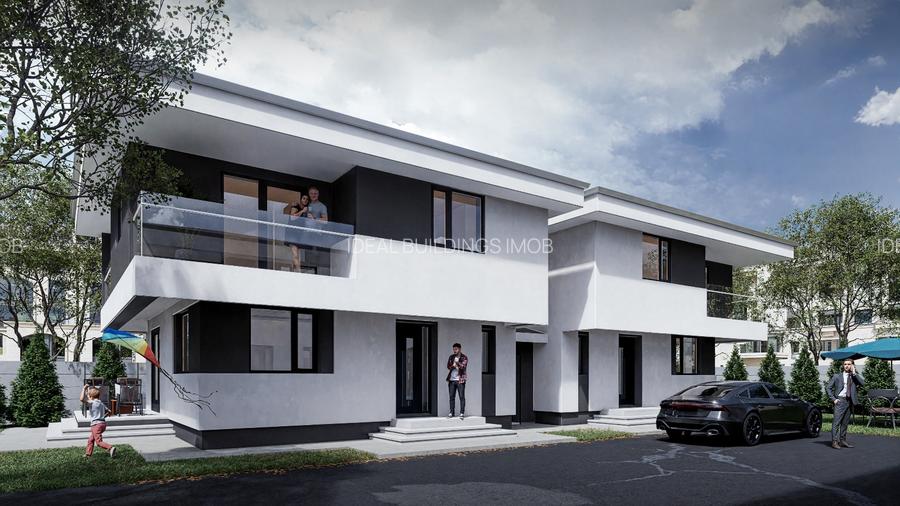Casă de Vânzare în Chiajna | 140 mp utili | Teren 220 mp | - 1
