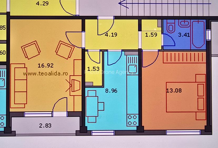 METROU ROMANCIERILOR | 2 CAMERE DECOMANDAT | COMISION 0% - 1
