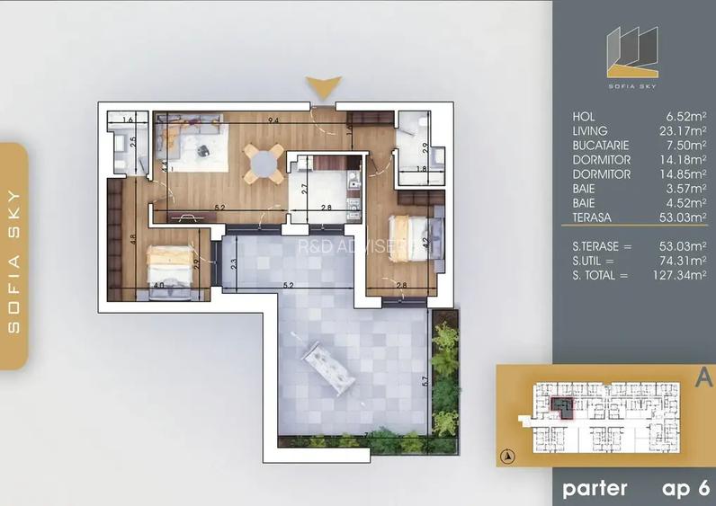 Theodor Pallady Apartament 3 camere Nicolae Teclu - 6