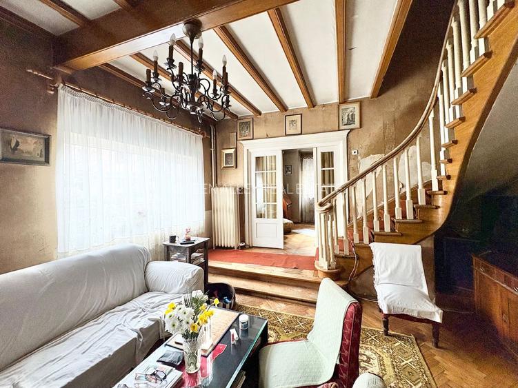 CASA CONSTRUITA IN URMA CU 100 DE ANI CU TEREN DE 500 MP RETRASA IN COTROCENI - 7