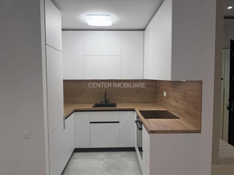 One Cotrocen, 2  camere + loc parcare subsol, mobilat, terasa, etaj 7, 60 mp - 9