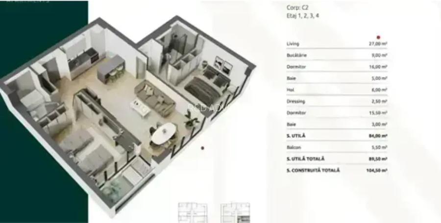 Apartament 3 Camere Pădurea Băneasa | Stil, Eleganta, Confort - 8