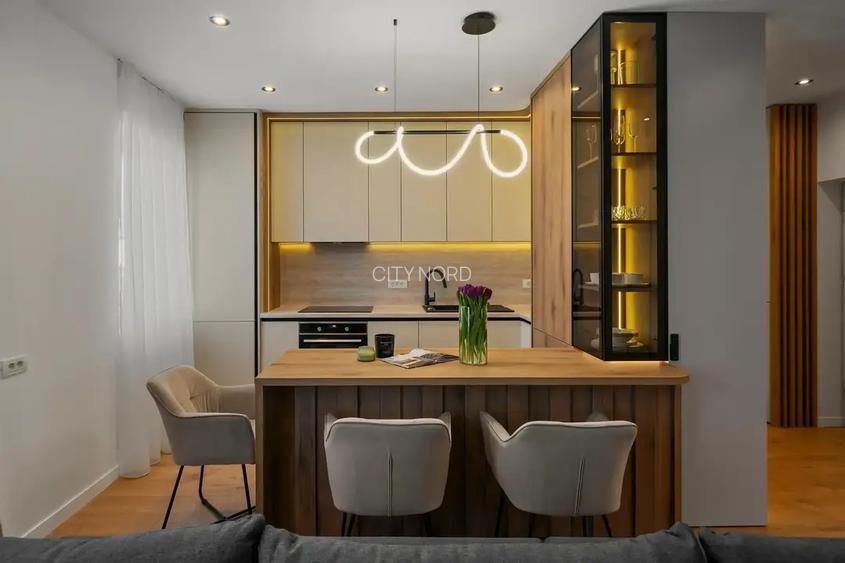 Bloc finalizat, 3 camere lux, 2 bai, laundry room + terasa 56 mp! - 6