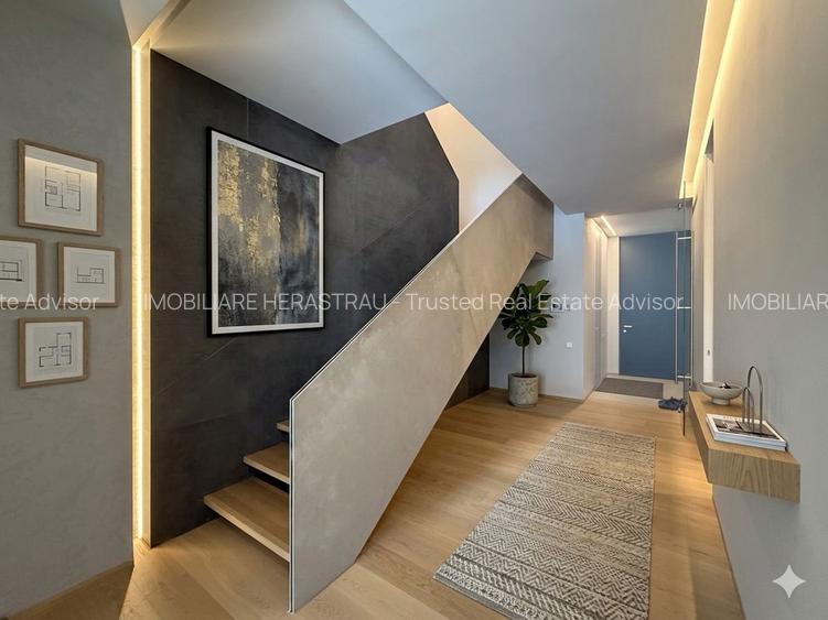 Vilă contemporană premium cu piscină, 500mp construiți, garaj 2 masini - 14