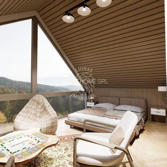 Teren 500mp cu Proiect Resort exclusivist-panorama lac Colibita - 7