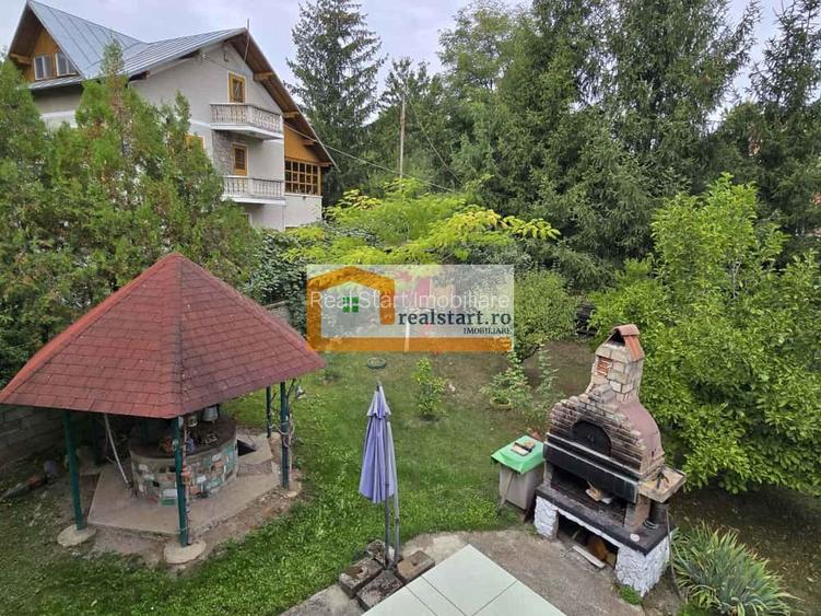 Vedere padure, panouri solare si fotovoltaice, pompa de caldura,  semineu - 35