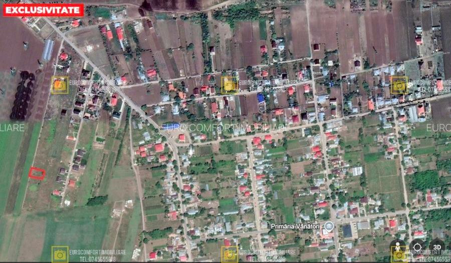 teren 600mp in Vanatori la iesirea spre Odaia Manolache - 6
