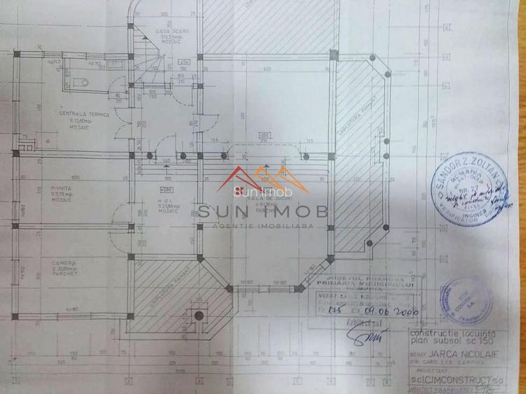 Vila D+P+E+M, teren 1950 mp, suprafata utila 621 mp, Campina, Prahova - 7