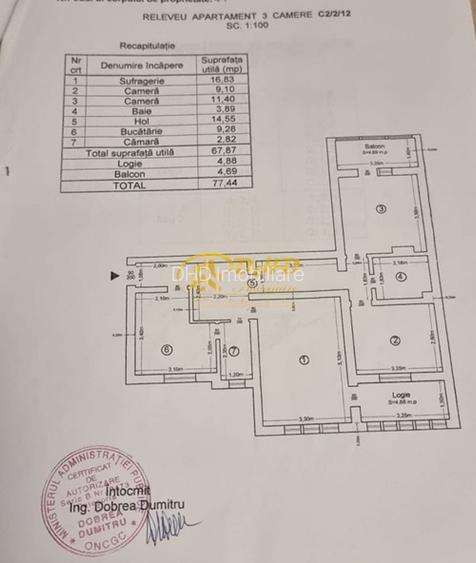 Apartament 3 camere,decomandat,2 băi,Valea Lupului lângă Primărie - 10