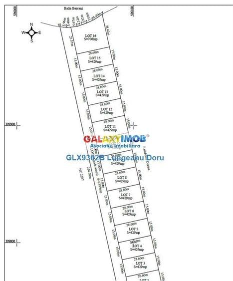 Teren intravilan de la 300 mp, Sosea, langa Balta, Rate Dezvoltator!!! - 14