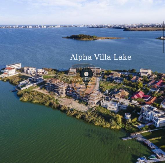 Vila D+P+1E , Ovidiu langa lac Alpha Villa Lake, parcare, gaze, 2 terase, 2 balc - 4