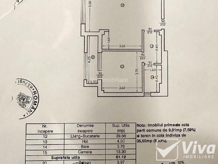 Zona Soleia - Valea Lupului! Etajul 1. Ap 2 camere, mobilat si utilat lux, 65 mp - 15