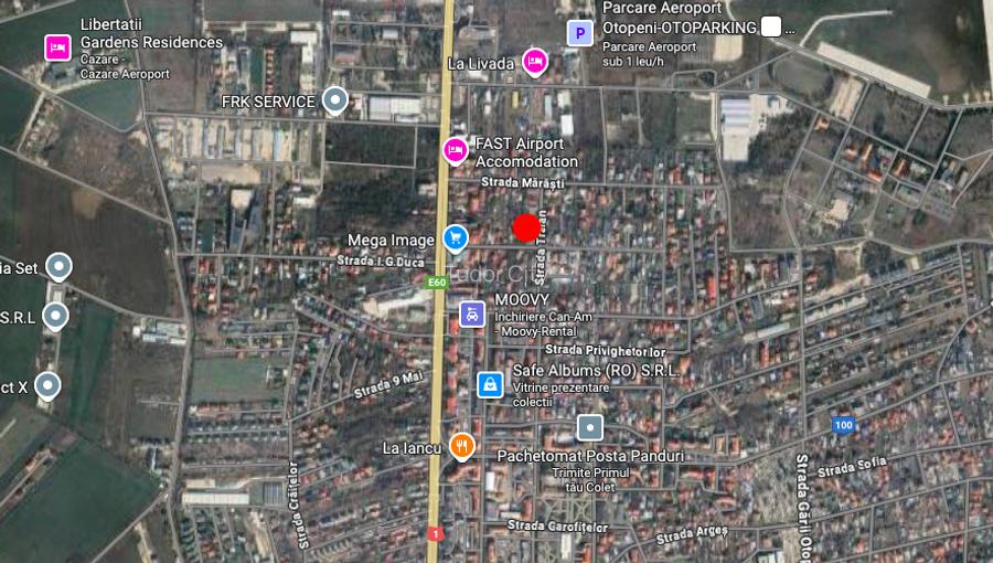 Otopeni, lot de casa de 474,5mp si deschidere 16mp, la 300m de DN1 - 4