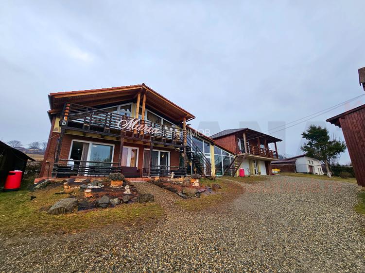 Pensiune + 2 Case, Piscina, Iaz, Garaj, Curte 3.200 mp, panouri |VIDEO - 2