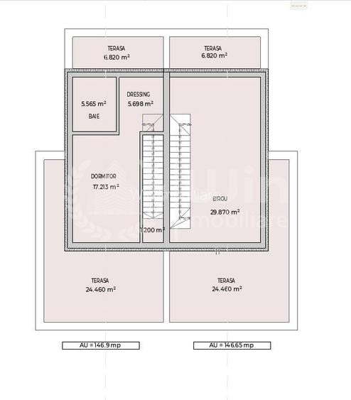 Teren intravilan 709mp autorizat pentru duplex | Borhanci - 3