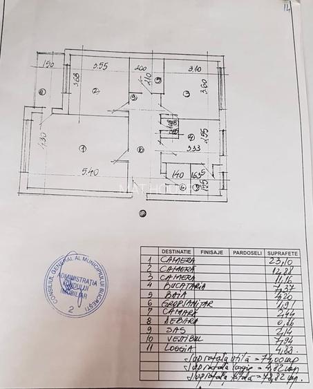 APARTAMENT 3/8 BLOC 1995 MONOLIT STRADAL SCOALA 81- METROU - 1