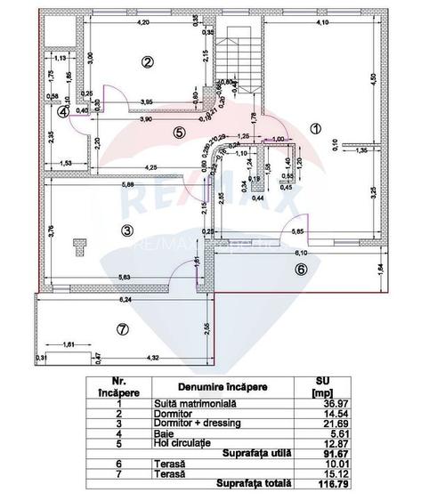Apartament duplex penthouse de vânzare în zona Damaroaia - Petrom City - 21