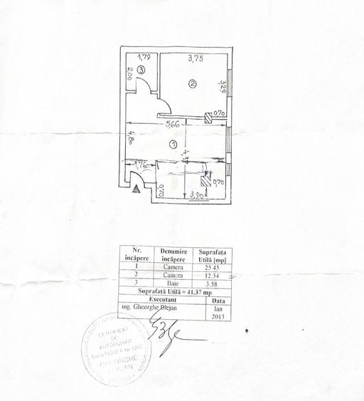Bloc 2013 | Etaj 1/4 | Centrală Proprie | Acces Rapid Eroii Revoluției - 11