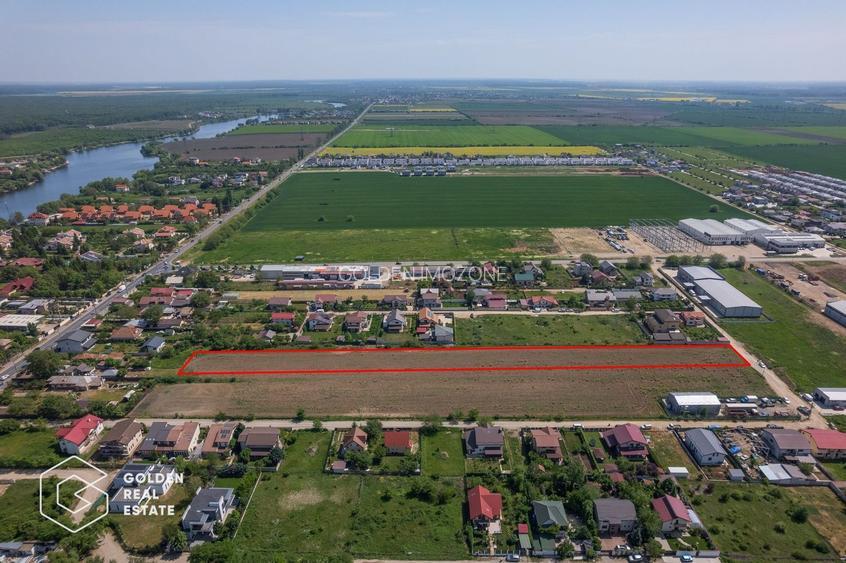 Teren intravilan 8.700 mp, Balotești, str. Margeanului, comision 0% - 4