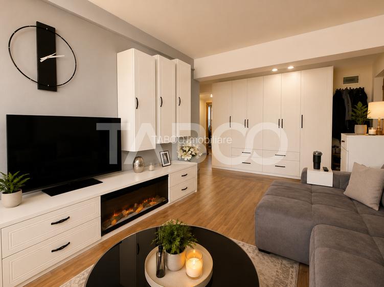 Apartament modern de vanzare 3 camere balcon etaj 2 Turnisor Frunzei - 13