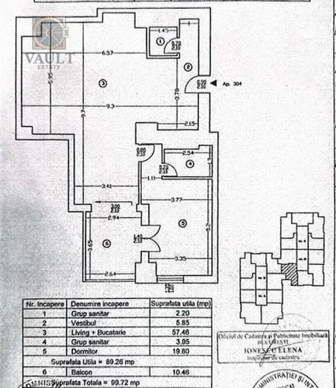 Apartament 2 camere  - 100 mp - Pipera - 1