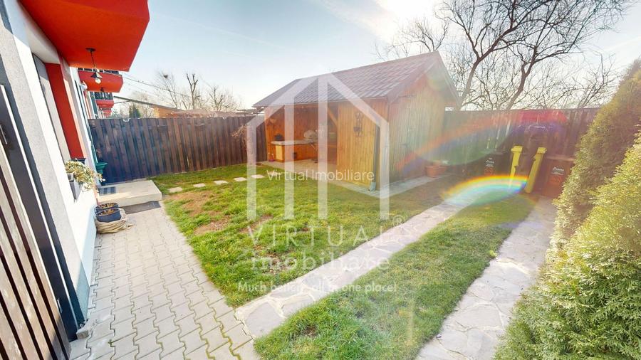 Casa de tip cvadruplex, 4 camere, 79mp utili, curte 70mp, 2 parcari - 17