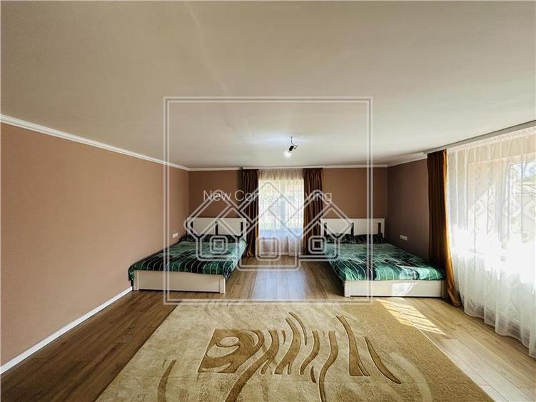 Casa la tara, teren mare, mobilata si utilata, zona foarte linistita - 3