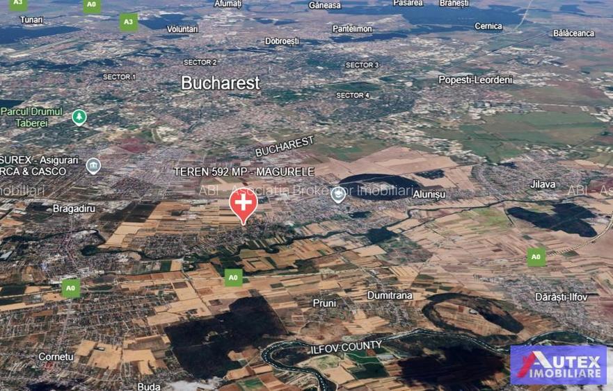 Teren de Casa in Orasul Magurele , 592 mp, Toate Utilitatile - 9