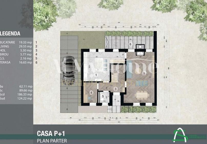 Vila moderna cu 5 camere , mobilata +utilata - 2