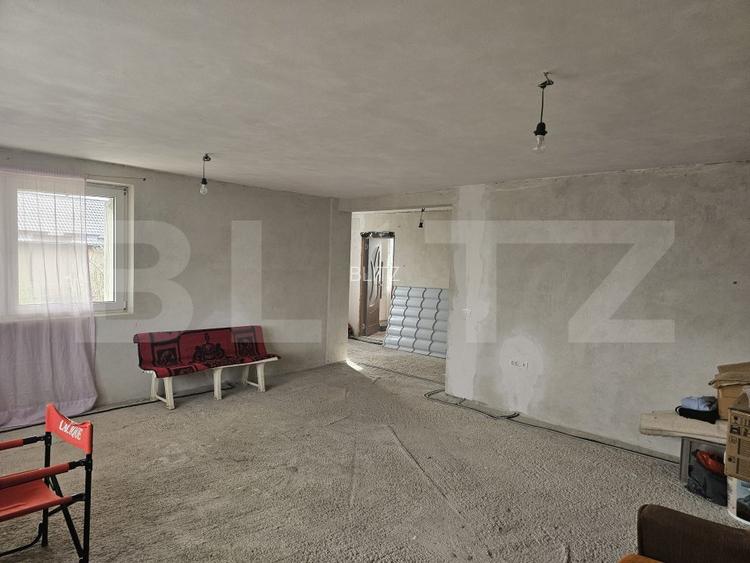 Casa la rosu/semifinisata, P+E, 139 mp utili, 523 mp teren, Bradesti - 3