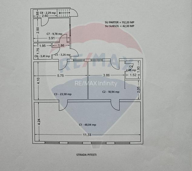 Spațiu pentru birouri / instituții – ultracentral, Str. Pitești - 5