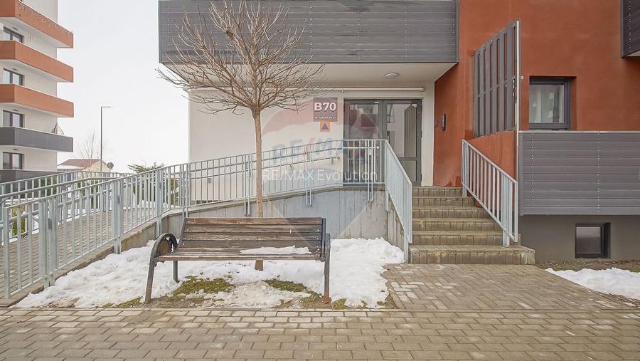 Apartament cochet 2 camere open space|loc de parcare|boxa - 12